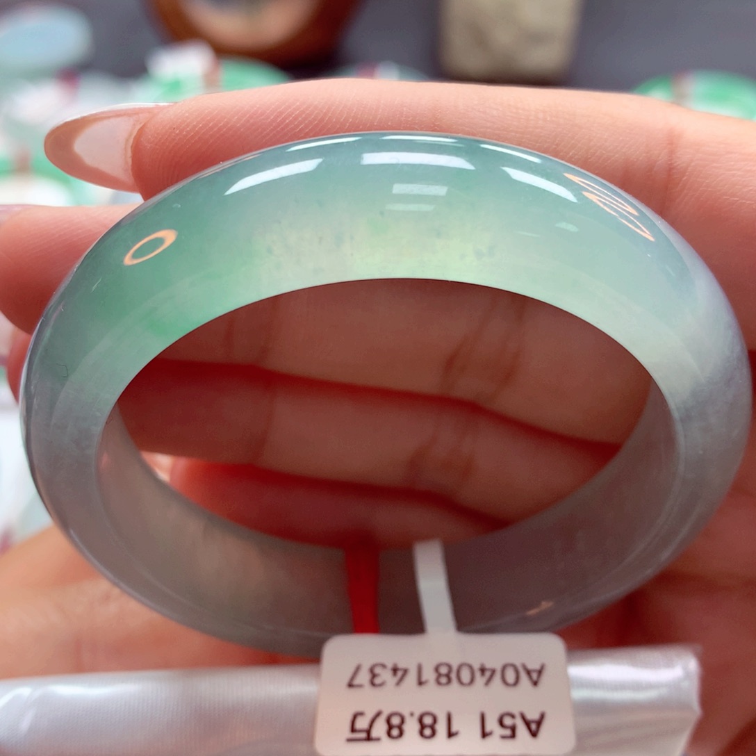 翡翠手镯未镶嵌51正（莫莫26）4号