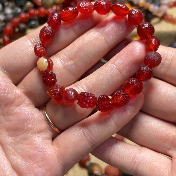 玛瑙/玉髓合金手链