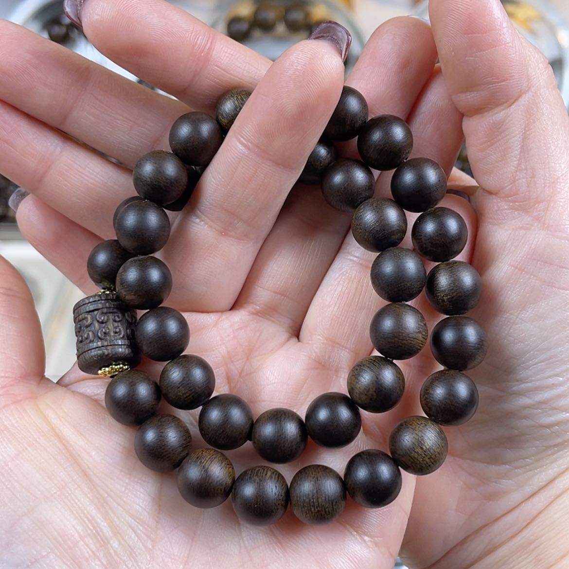 【闪购商品】沉香手串雾越南芽庄白棋楠