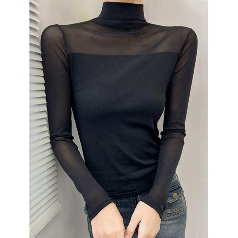 高级设计感女气质洋气舒适打底衫长袖秋冬时尚百搭显瘦韩版