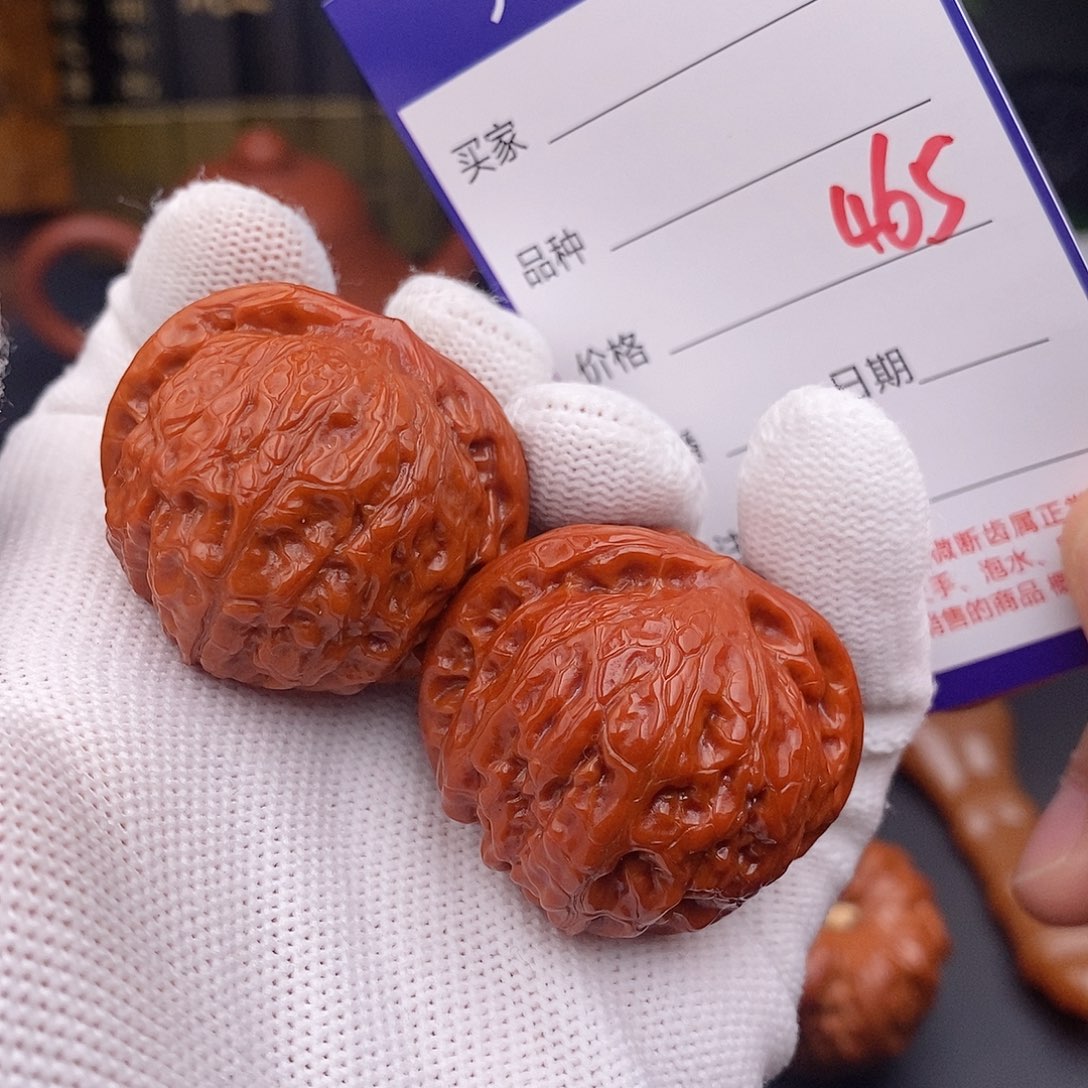 把件文玩核桃37乾隆磨465