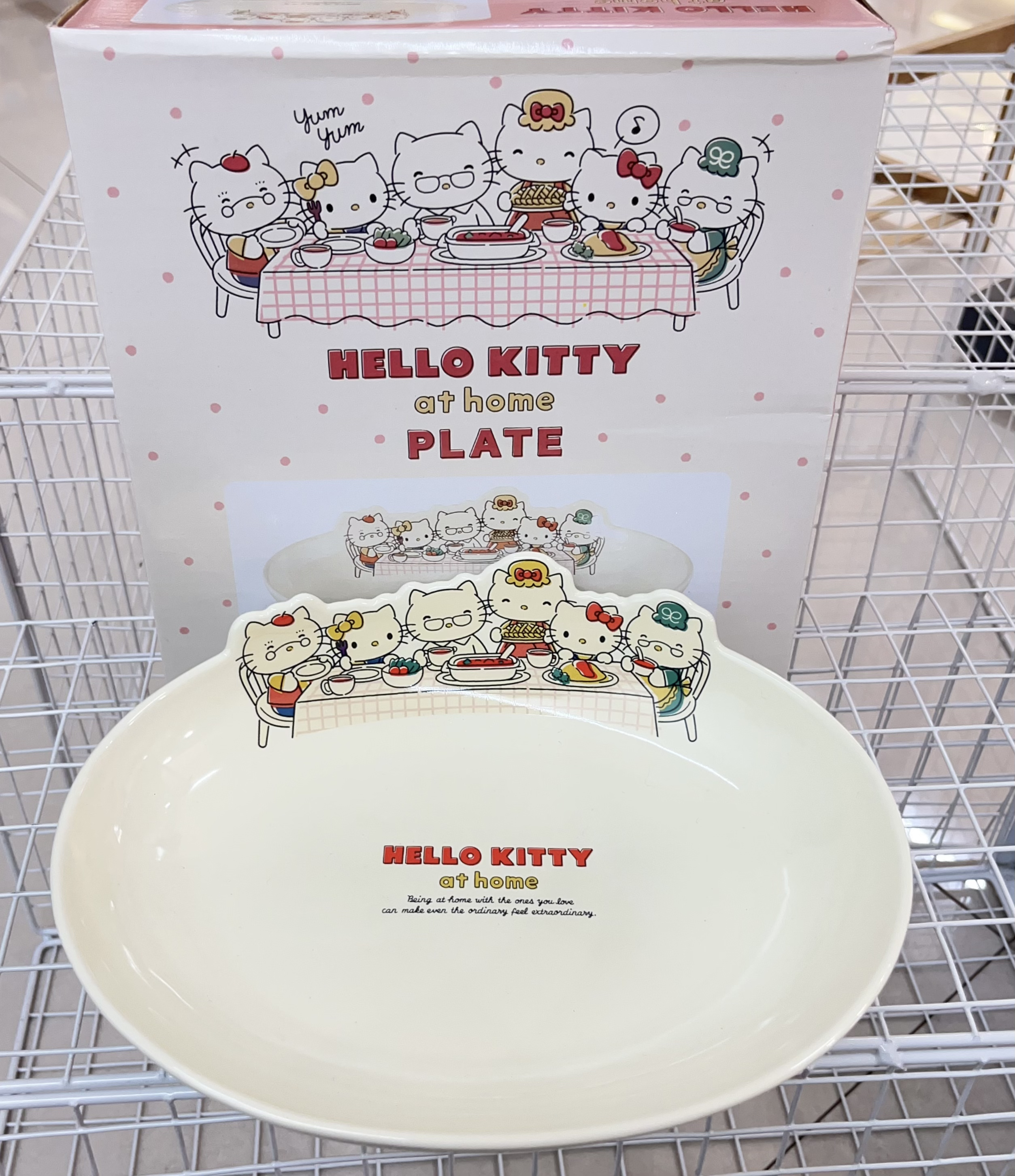 hellokitty陶瓷盘子可爱又实用