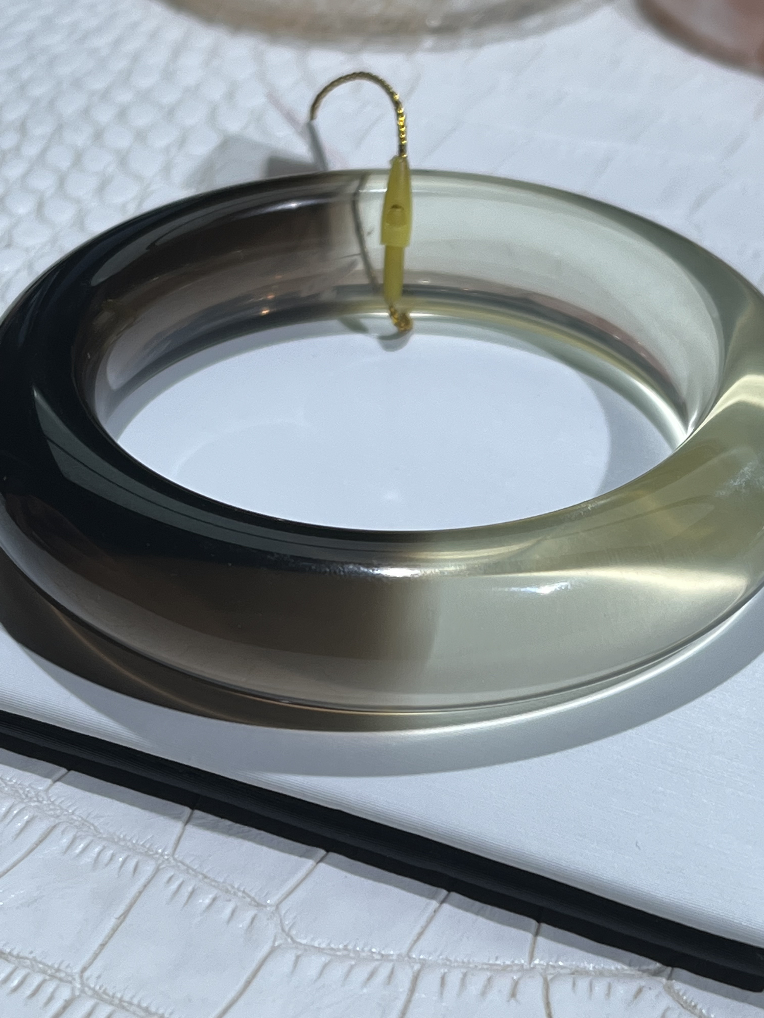 天然双色茶黄共生57.5口径