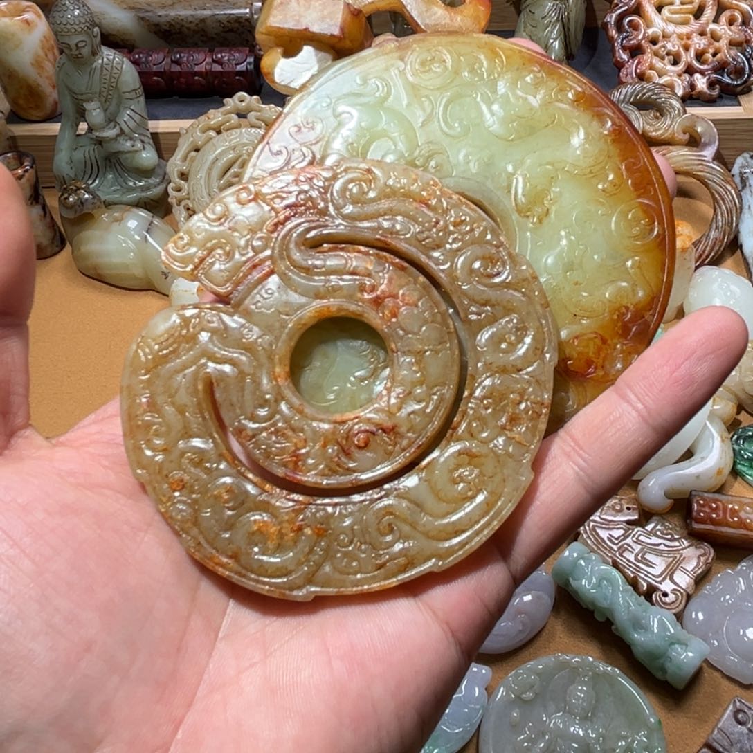 和田玉挂件未镶嵌用****0拍10发2件