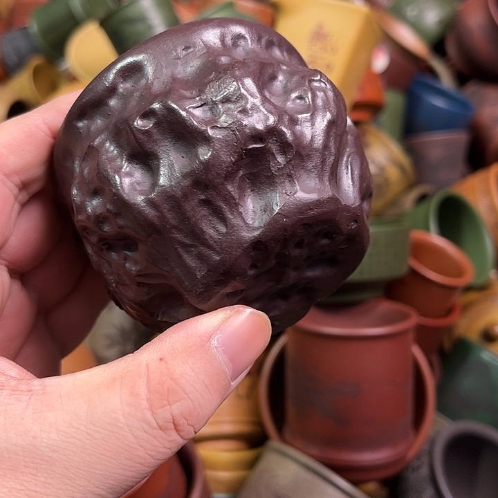 紫砂茶杯全手工紫砂主人杯