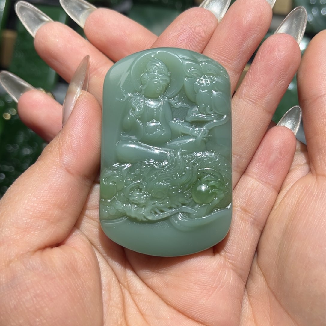 和田玉挂件未镶嵌