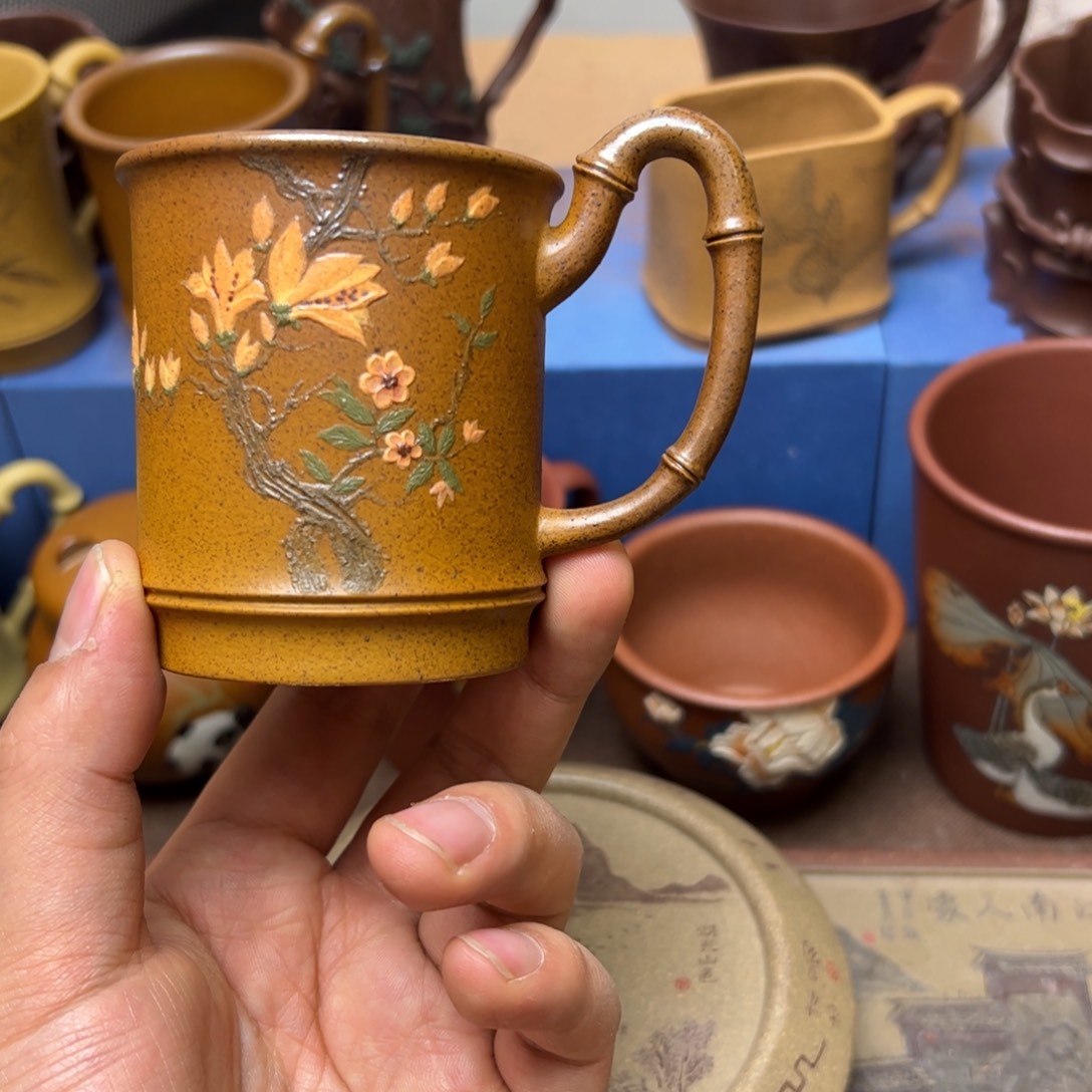 紫砂茶杯紫砂主人杯120cc