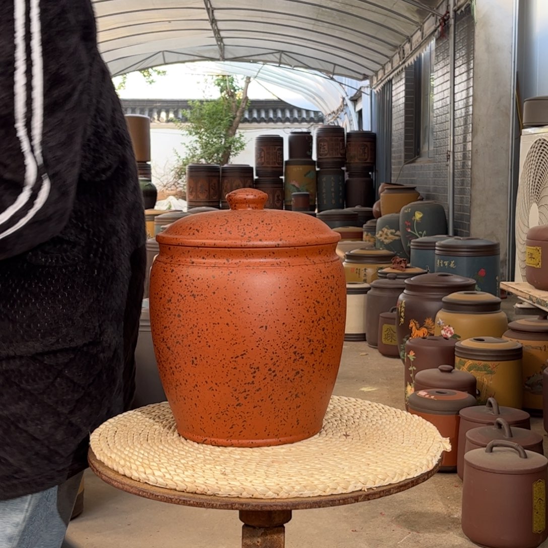 茶叶罐紫砂10 饼茶叶罐