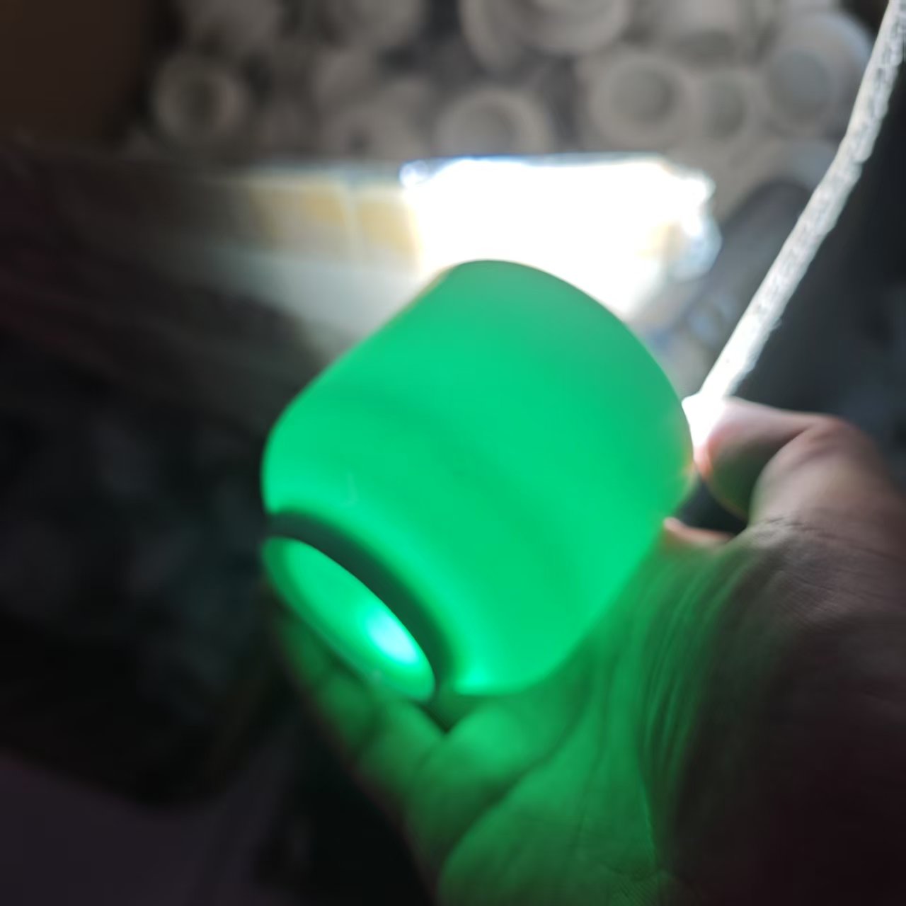 A834①】青骨瓷200ml马克杯1杯1碟唐山骨瓷家用餐具