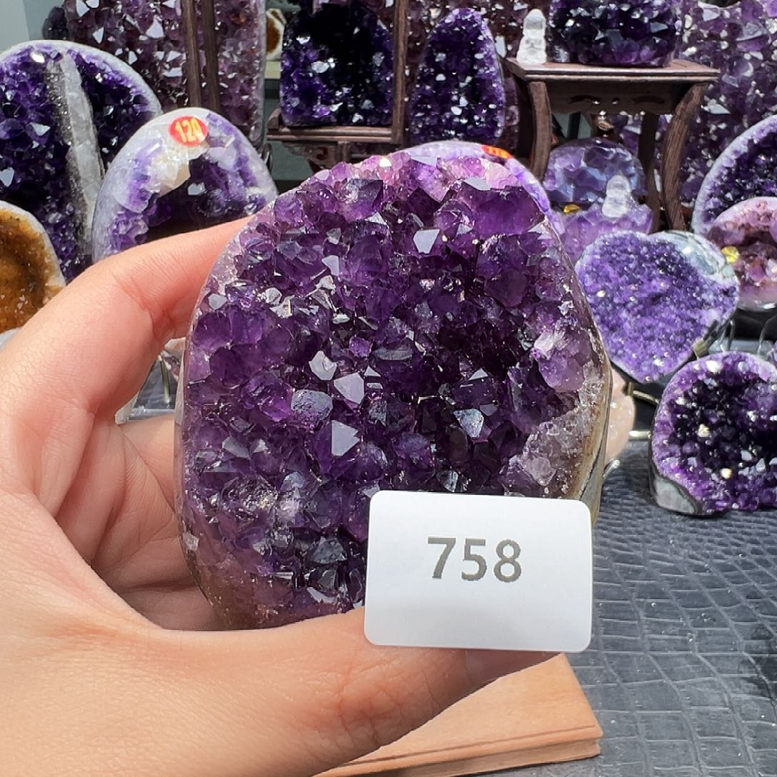 未镶嵌珠宝半成品紫晶