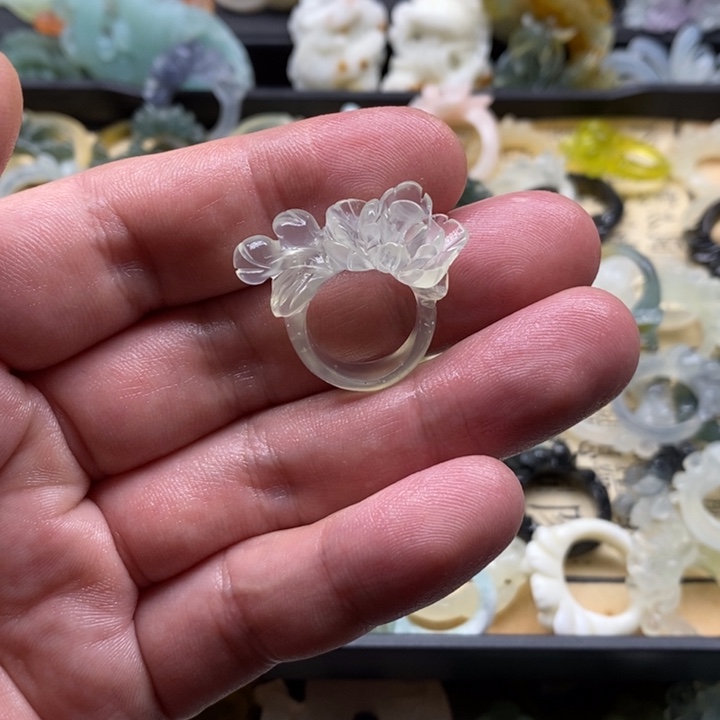 蛇纹石玉合金颈饰