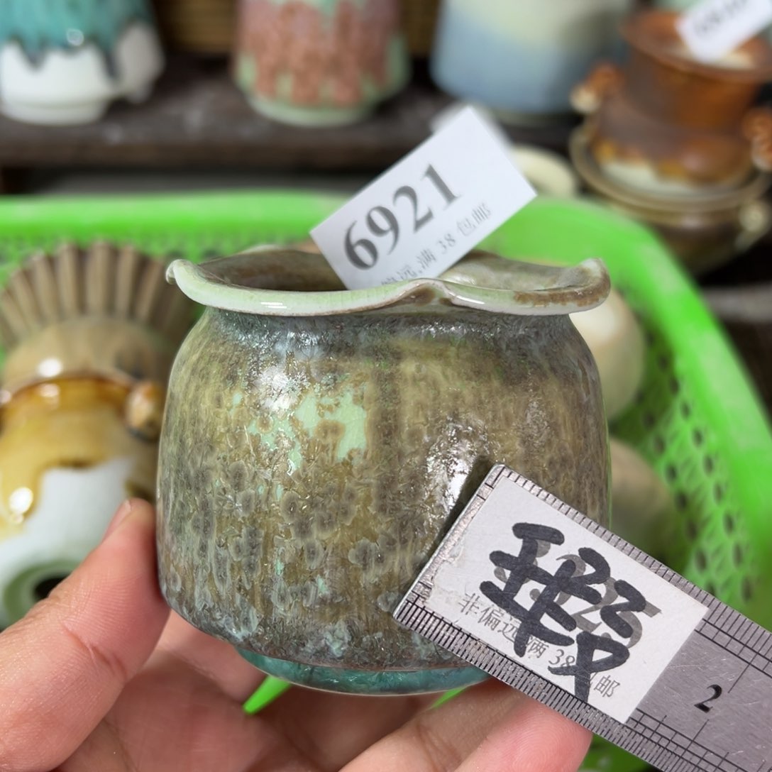 红陶瑕疵景德镇手工花盆