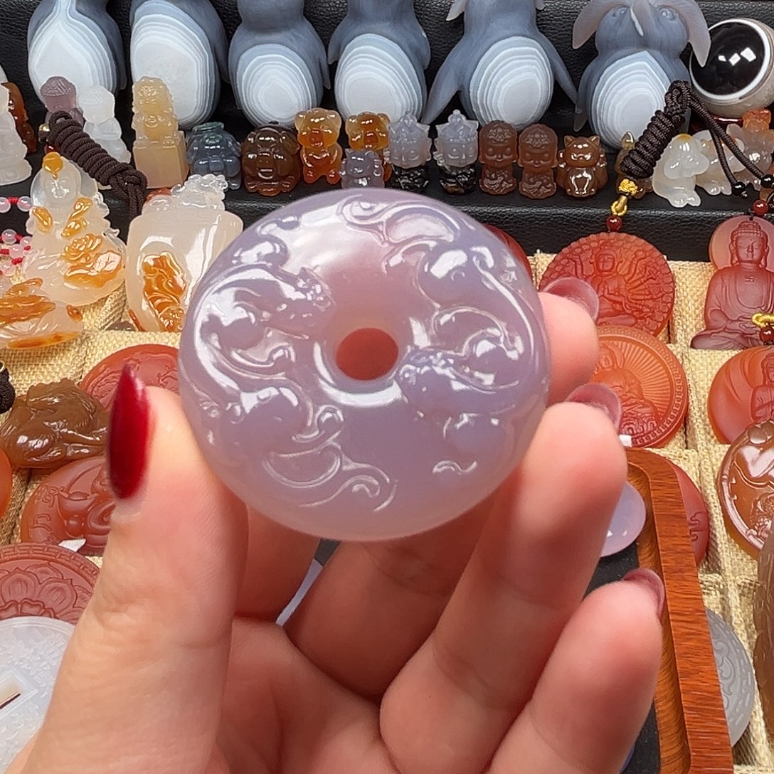 玛瑙/玉髓未镶嵌颈饰