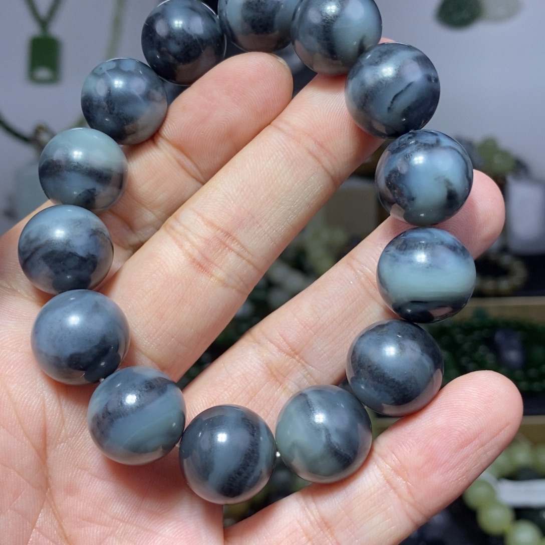 你***呢和田玉未镶嵌手链