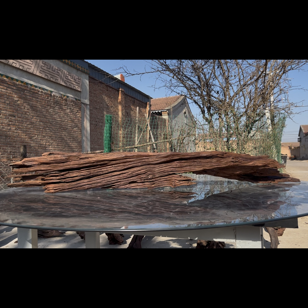 尺寸：133✖️16✖️16，鱼缸造景沉木摆件，紫柚木，秒沉水，包煮，南美缸