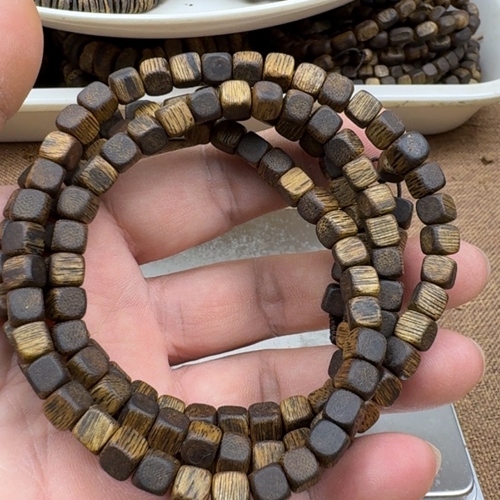 手串沉香张勺子手串19克