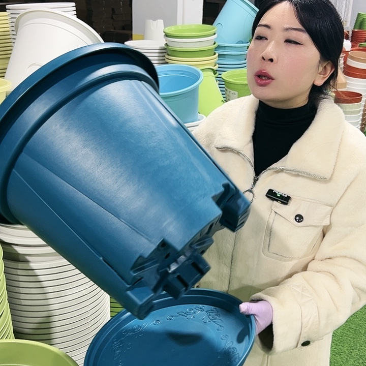 清仓青山口40高34蓝色10只带托