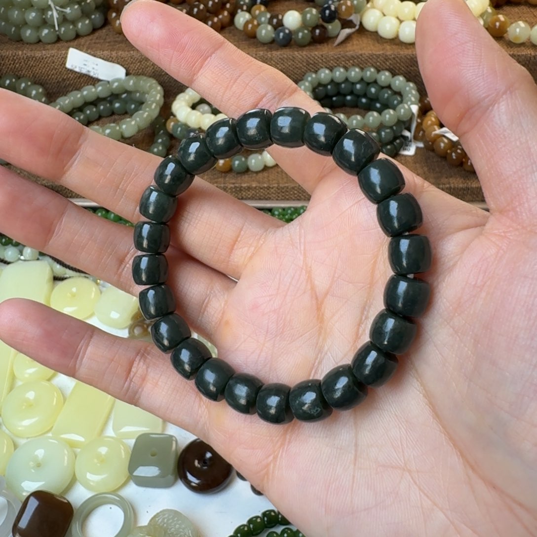 和田玉手链未镶嵌