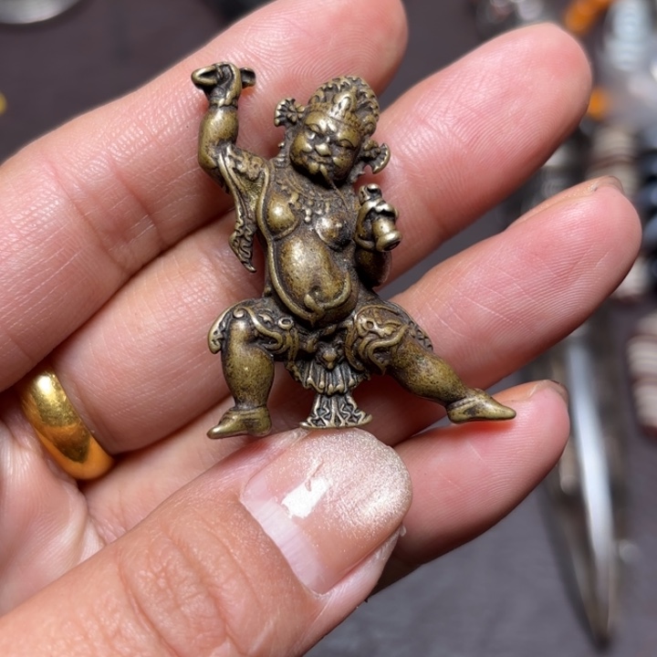 颈饰玻璃藏传喜马拉雅