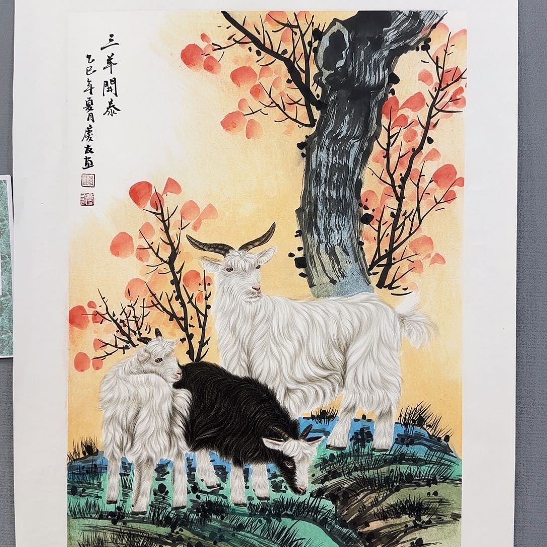 用***6国画庆友老师国画精品