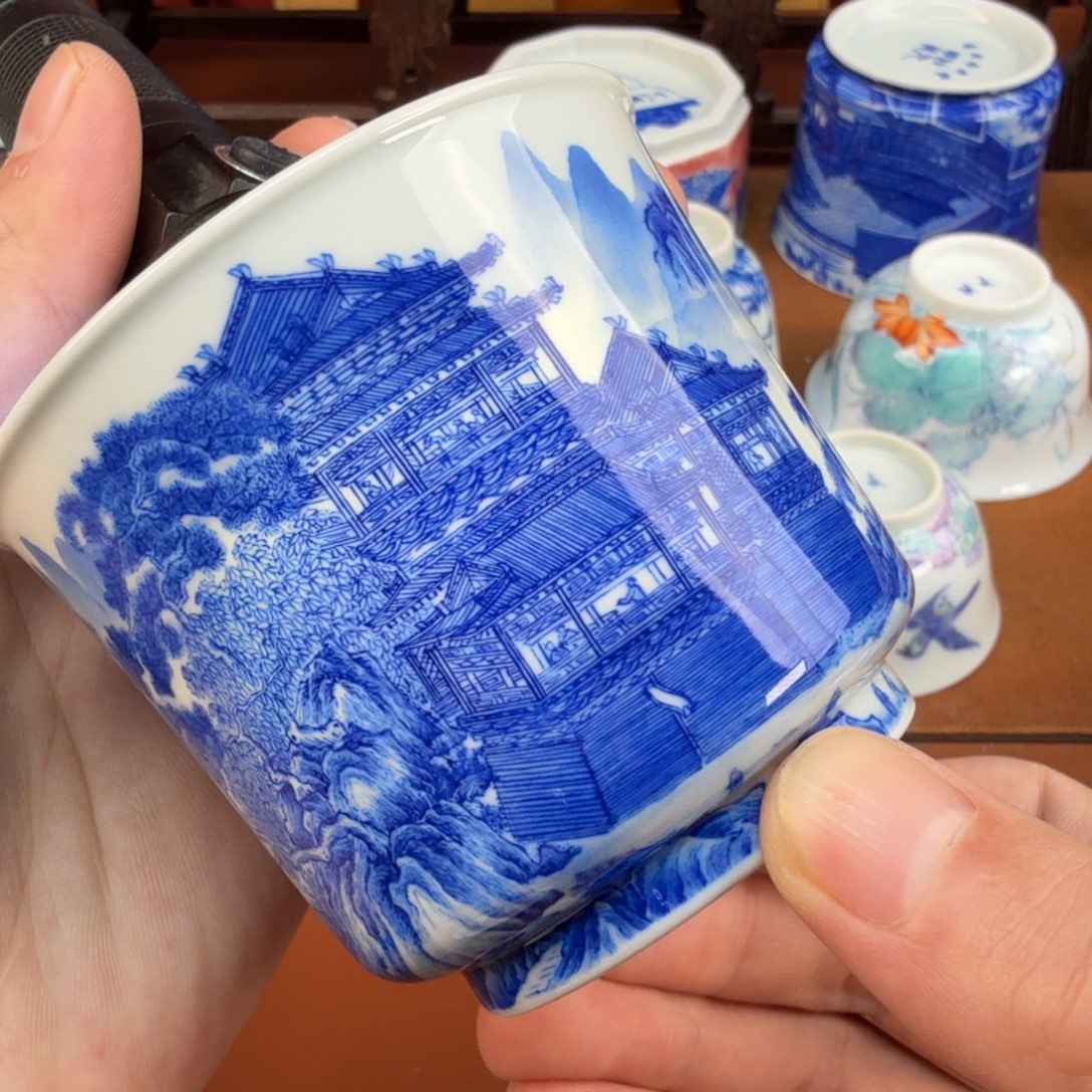乐***米景德镇茶器精品放漏