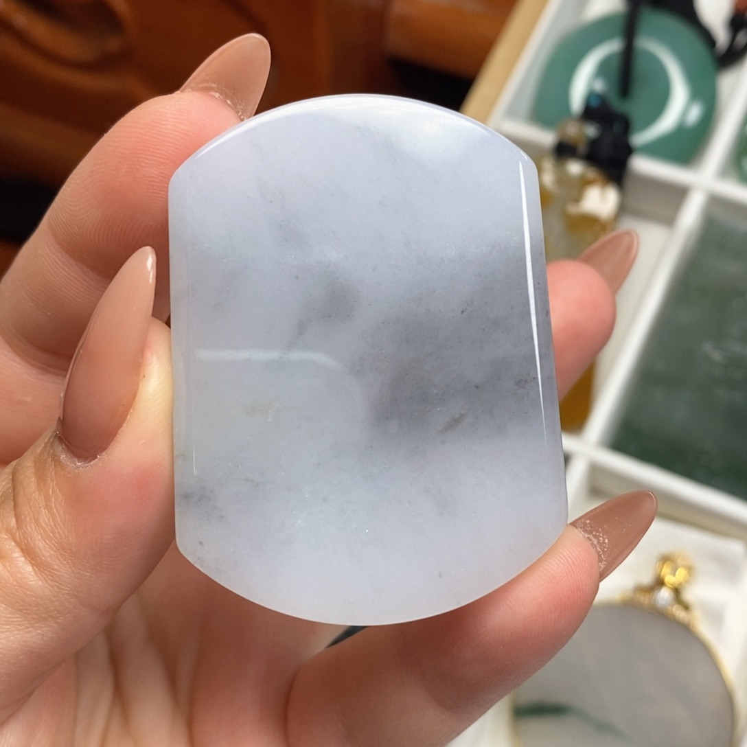 翡翠颈饰未镶嵌缅甸天然翡翠