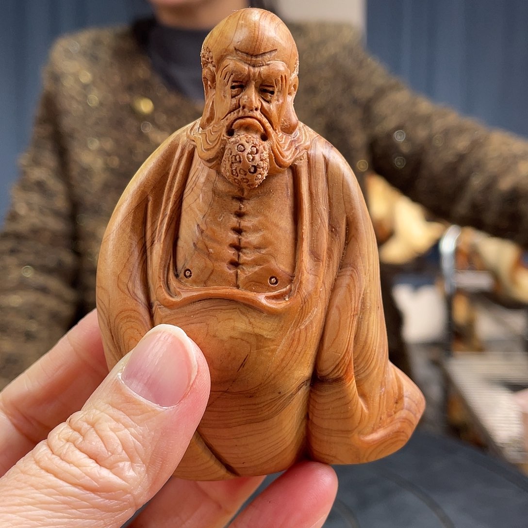 柏木（崖柏）手把件