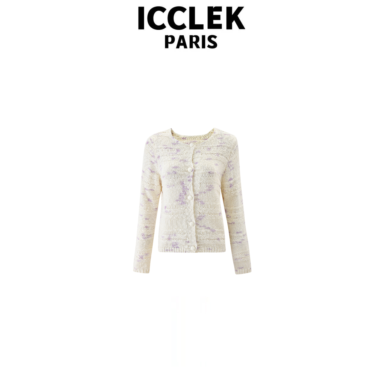 XY 早秋圆领小香风轻奢名媛显瘦圆领百搭减龄外套上衣 - 9060