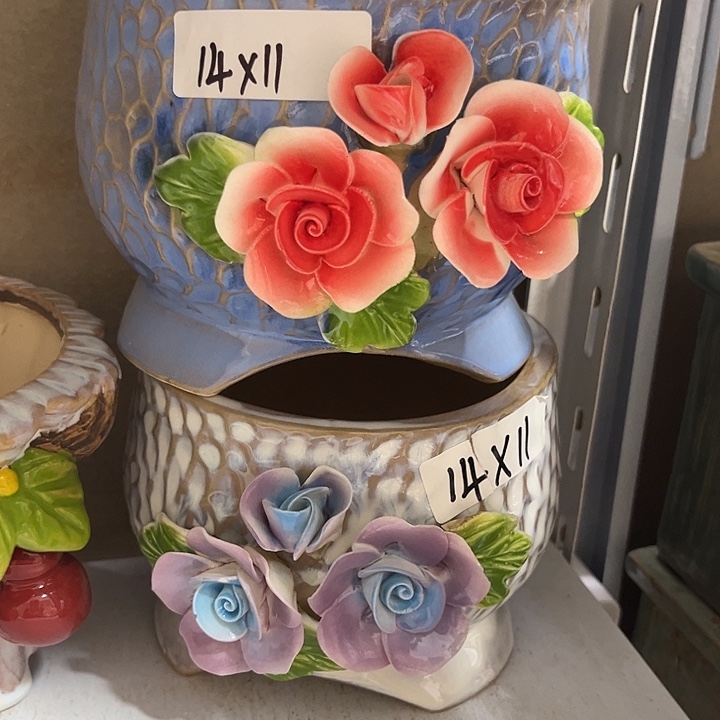 粗陶材质多肉花盆