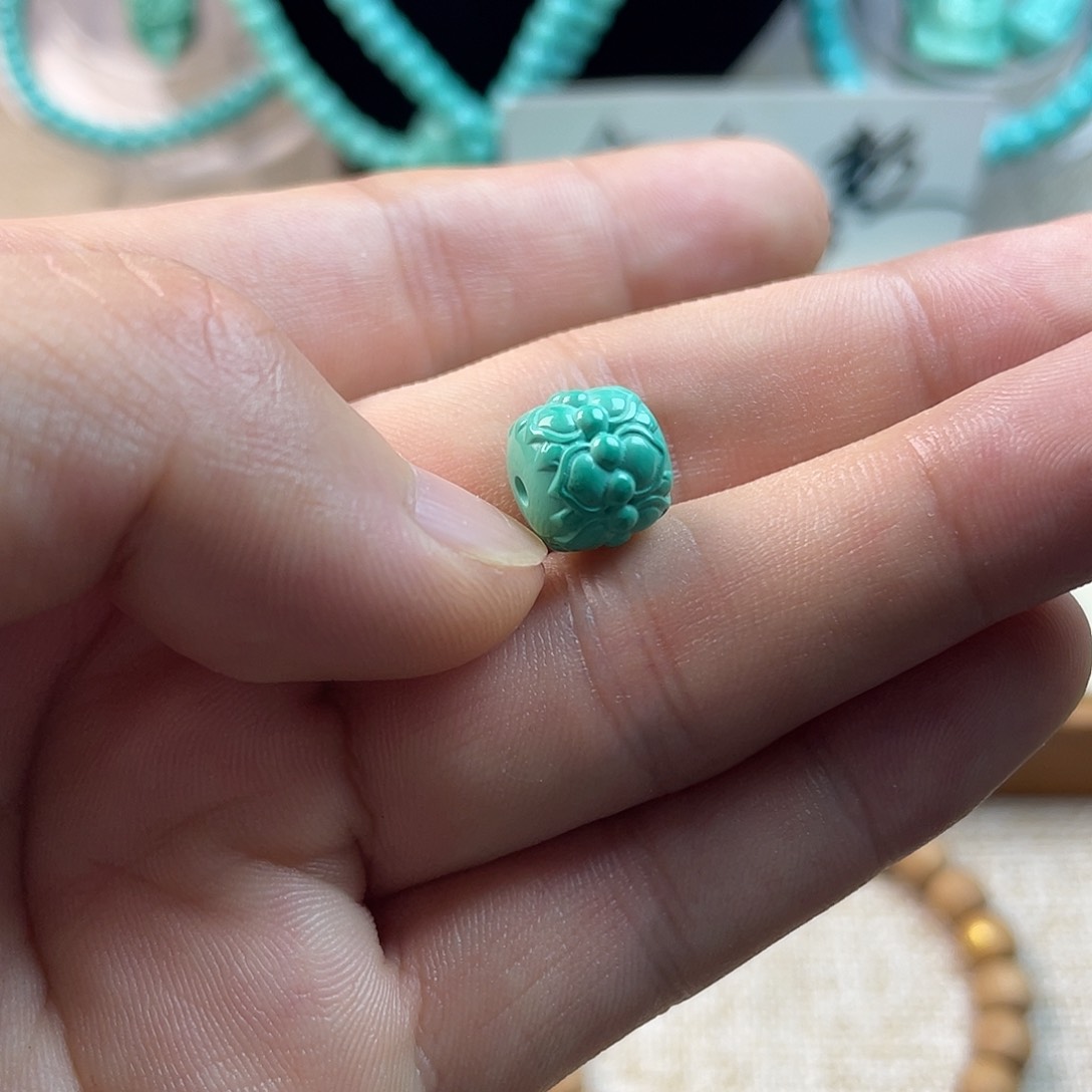 原生态湖北松配饰，直径10.5