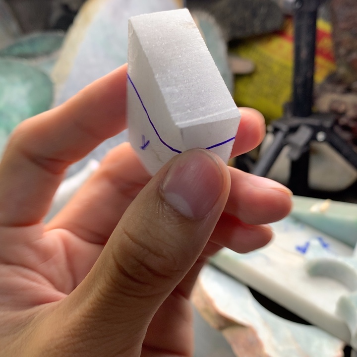 裸石翡翠12号取小随形