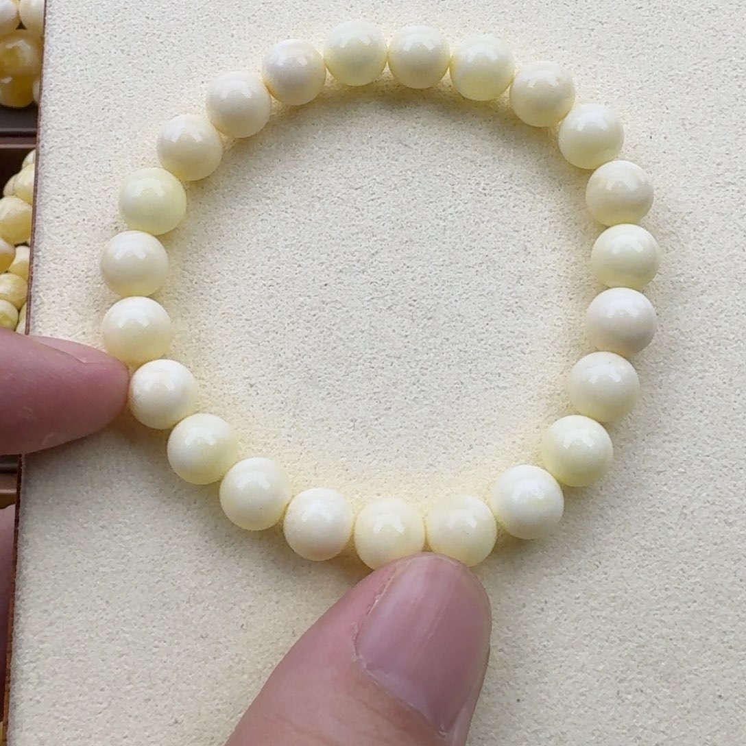 琥珀手链未镶嵌蜜蜡手串