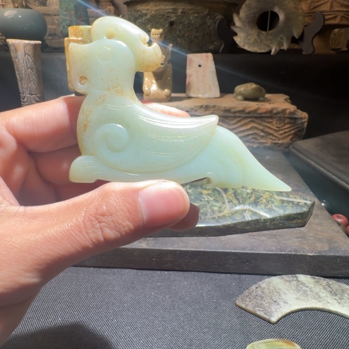 和田玉（糖玉）颈饰未镶嵌皖*韵