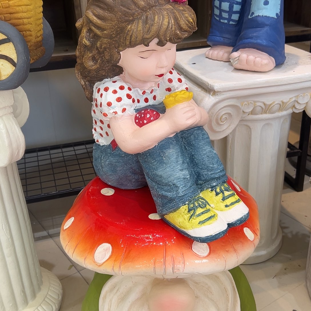 花园摆件红红火火