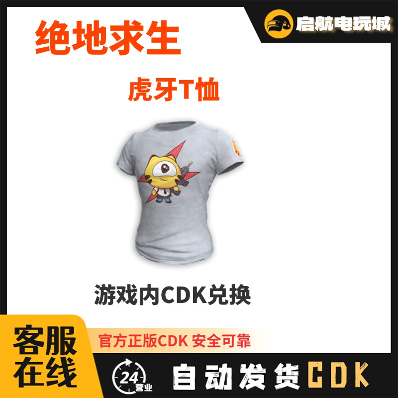 steam绝地求生pubg虎牙T恤cdk激活码24小时秒发
