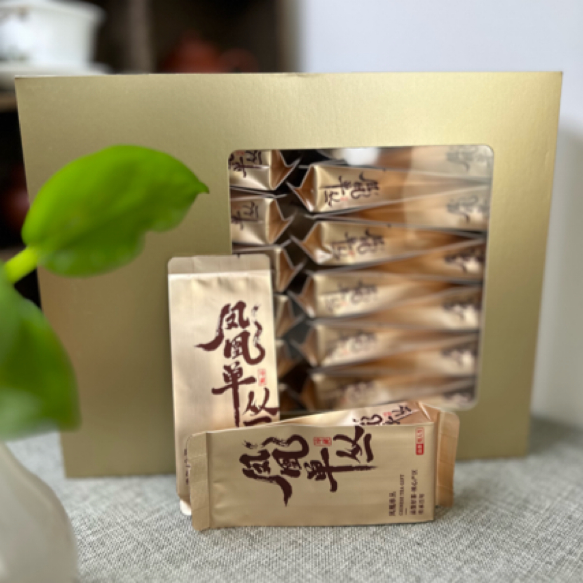 高山蜜兰香潮州凤凰单丛茶宋种乌龙茶春茶黄栀香单枞茶炭焙新茶