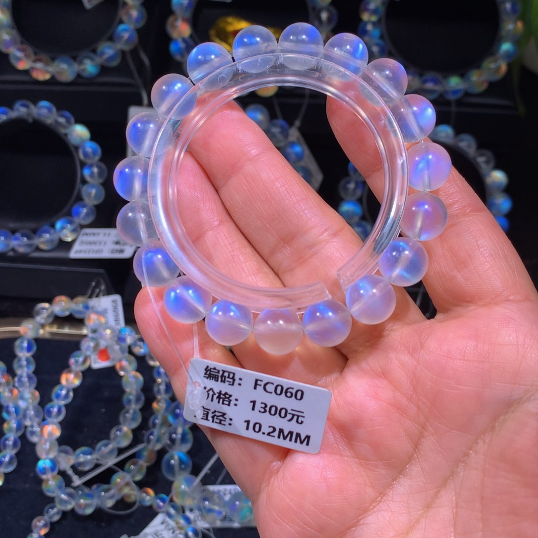 月光石手串未镶嵌⭐️****FC060#10.2mm