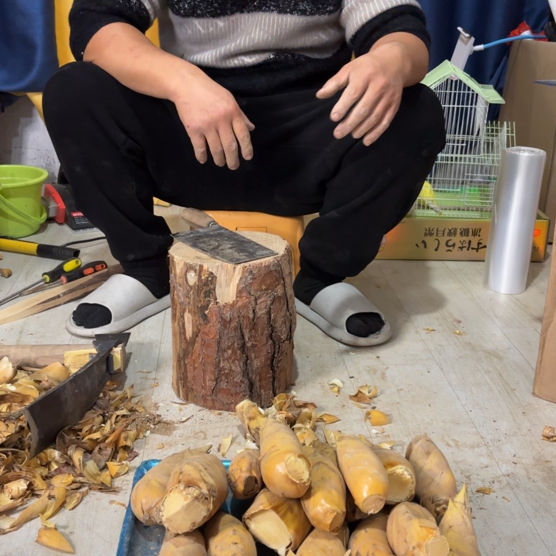 中国大陆阿木哥现挖冬笋4斤装