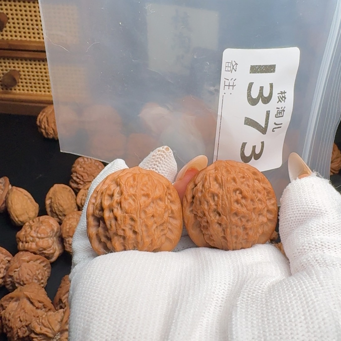 文玩核桃把件35高尔夫I373