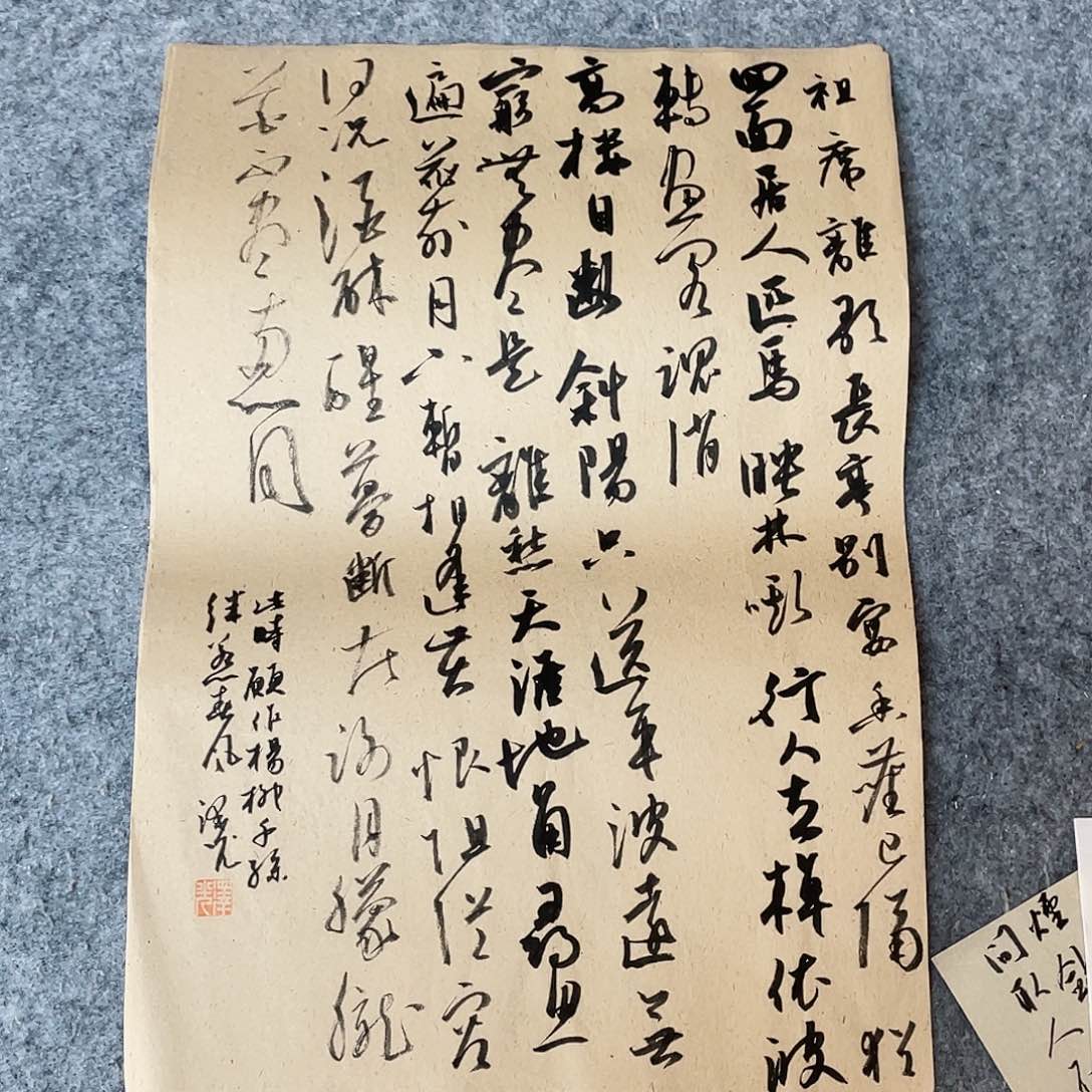 书法国展书家廖泽光50×34