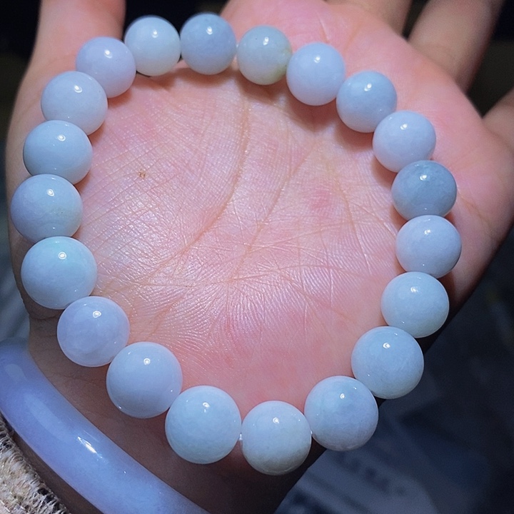 未镶嵌手串翡翠天然缅甸A货翡翠10.2