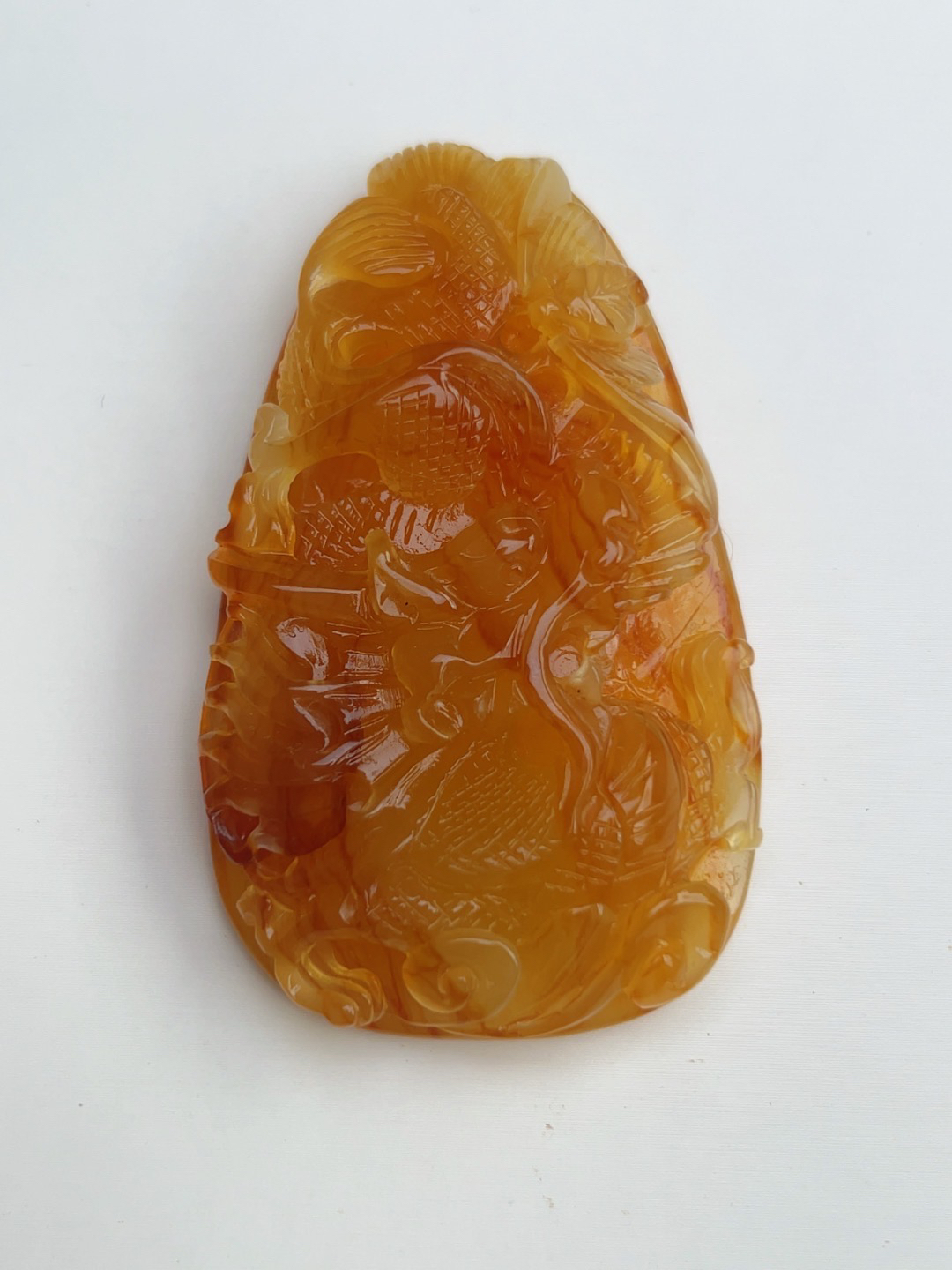 纯天然岫玉花玉生意兴龙