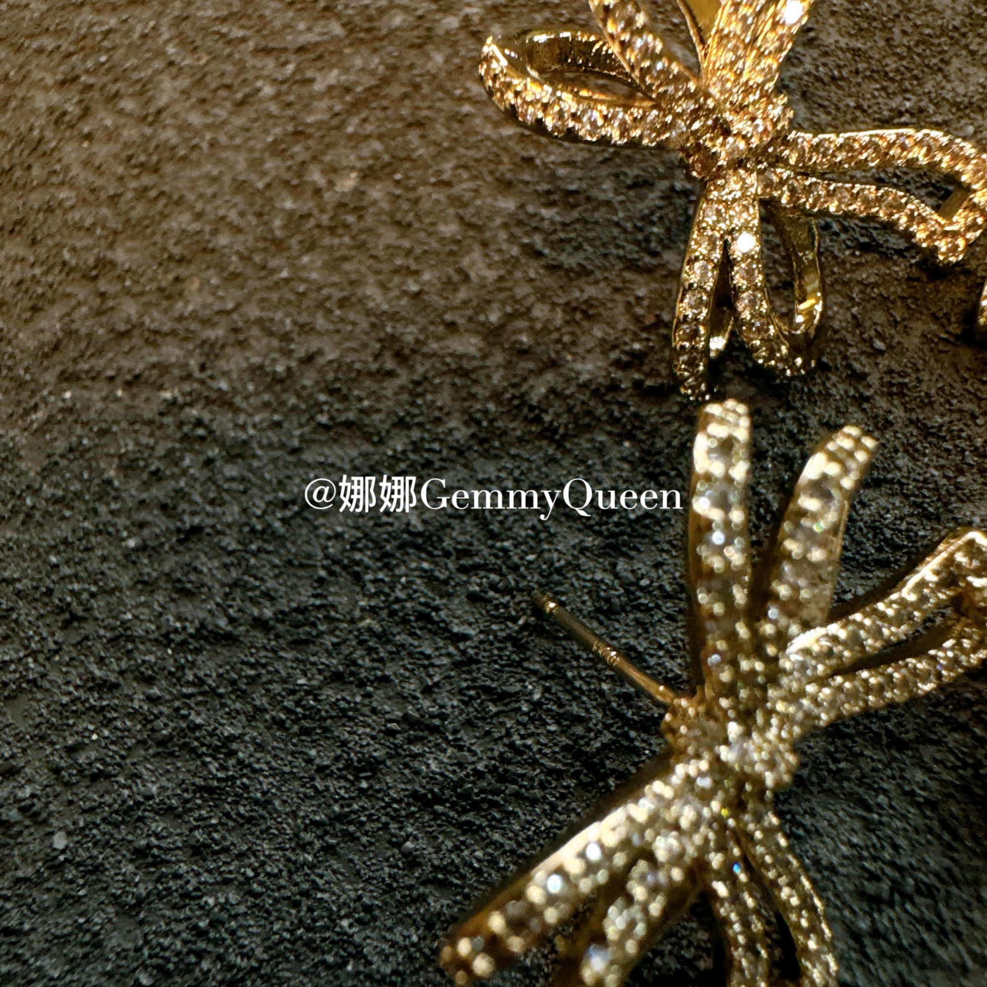 铜合金合成锆石耳饰 娜娜GemmyQueen耳环GQ09716