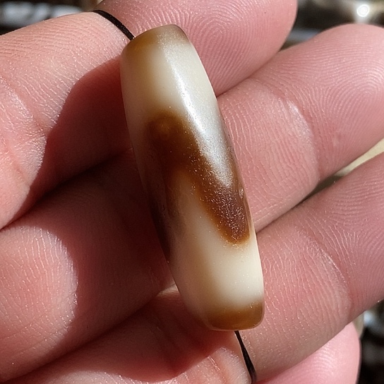 钱***子玛瑙/玉髓未镶嵌颈饰