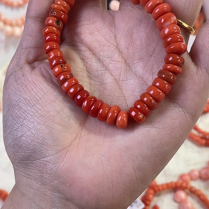 *****花岗石纯铜无钛钢20g 老莫手串