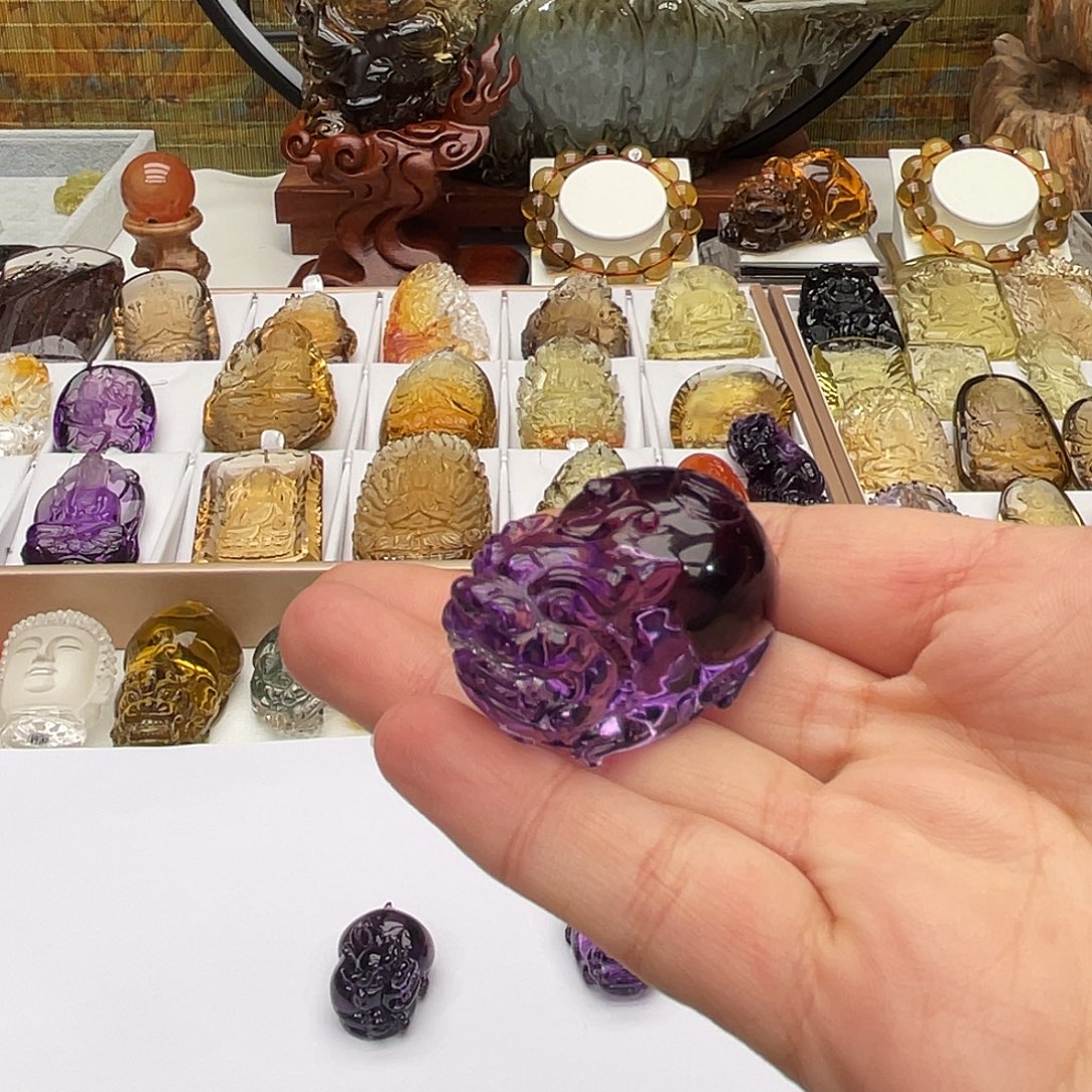 恶***液颈饰水晶未镶嵌定制