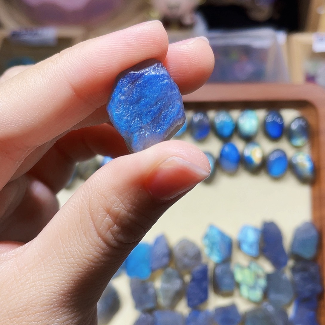 水晶珠宝半成品未镶嵌小****