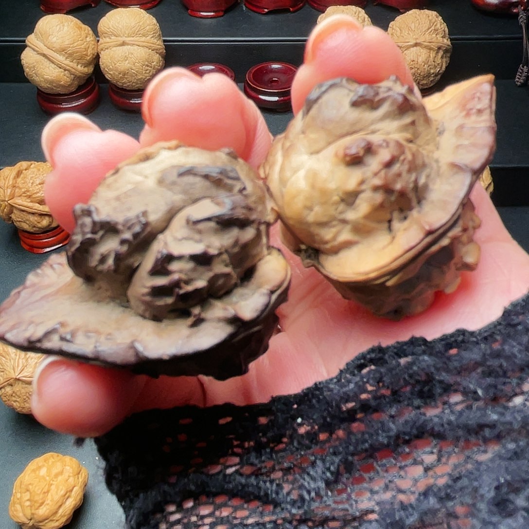 文玩核桃把件云石……