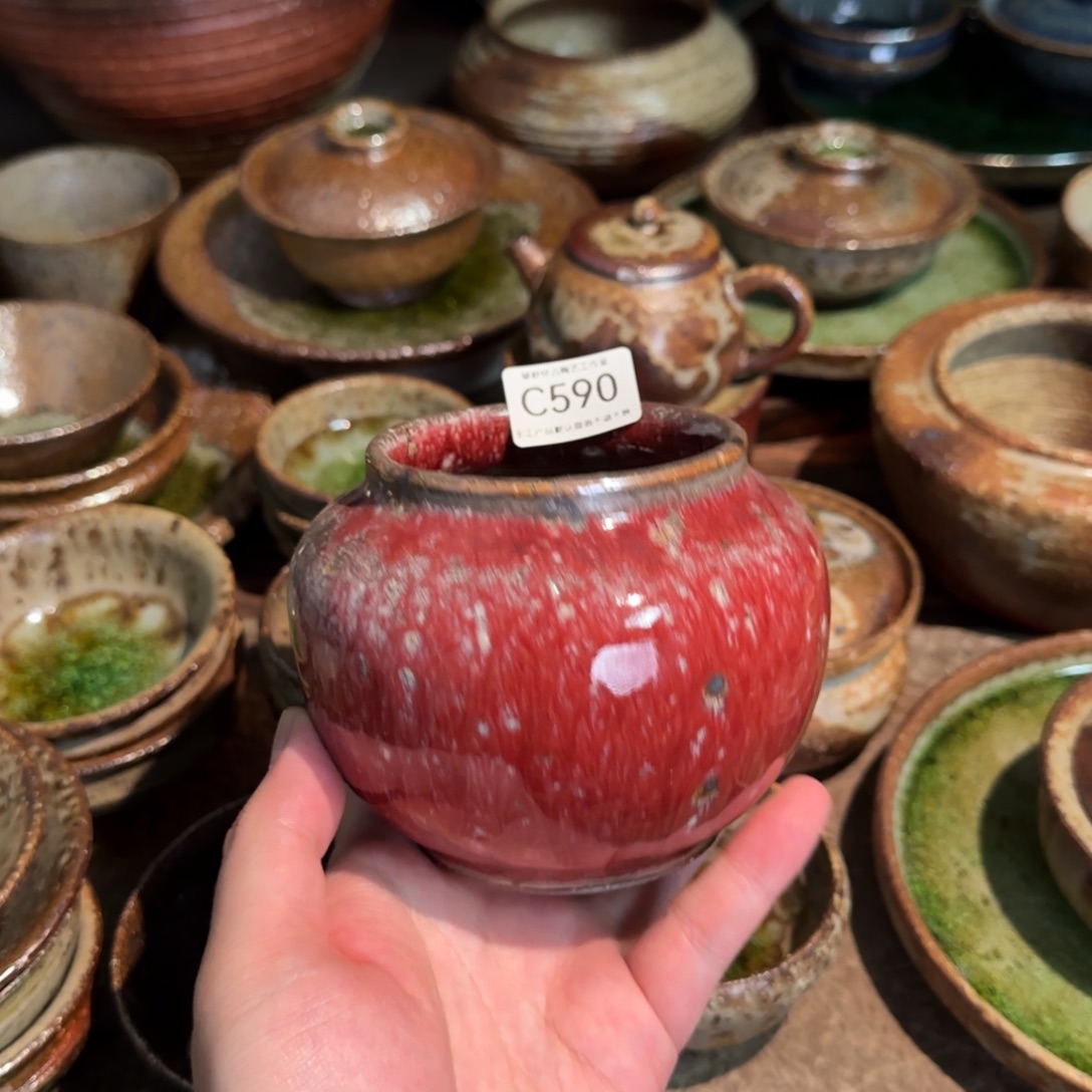 C590破碎感泥料非柴烧跑单禁拍