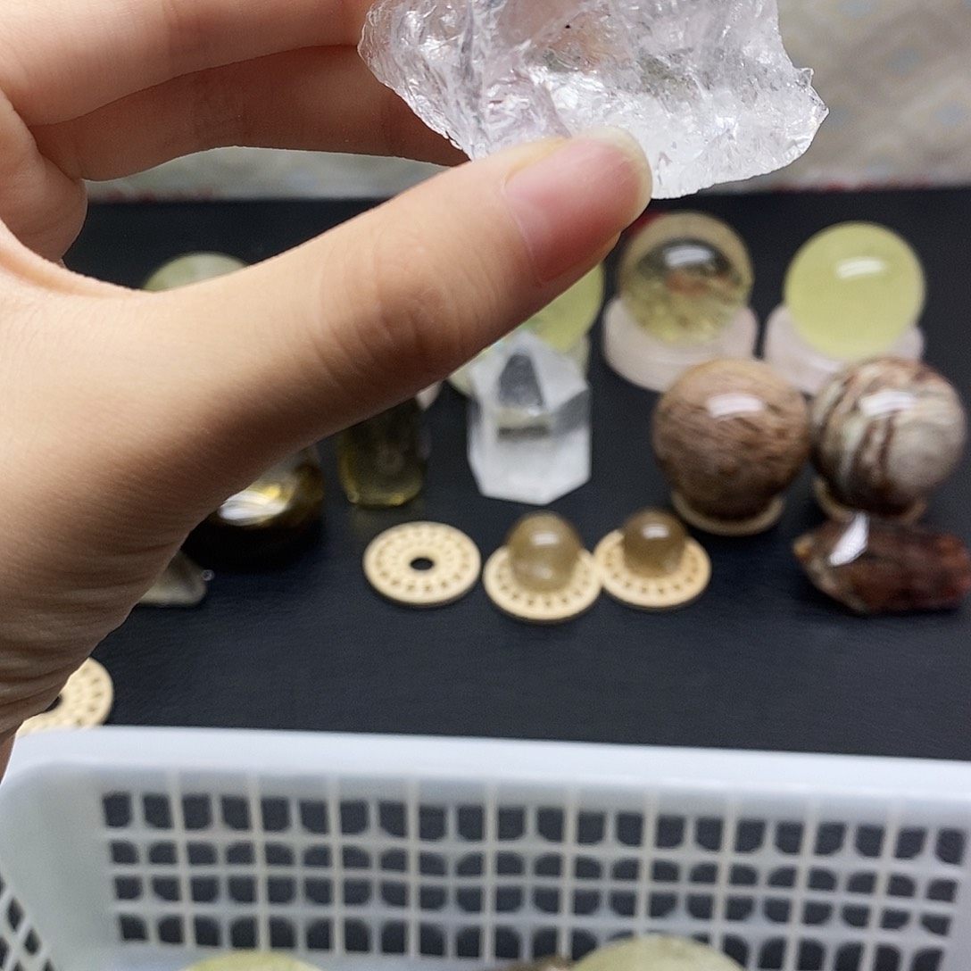 水晶未镶嵌珠宝半成品27水晶石